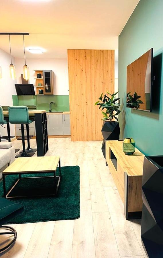 Apartament Elegance Green W Let'S Sea Basen&Spa Gaski  Bagian luar foto