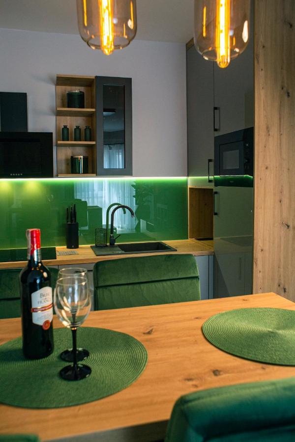Apartament Elegance Green W Let'S Sea Basen&Spa Gaski  Bagian luar foto